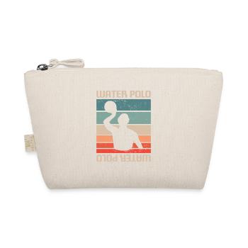 Retro Vintage Classic Water Polo Player - Bio-Täschchen - Natur - Vorne