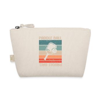 Retro Vintage Classic Pickleball Paddle Ball - Trousse biologique - nature - Devant