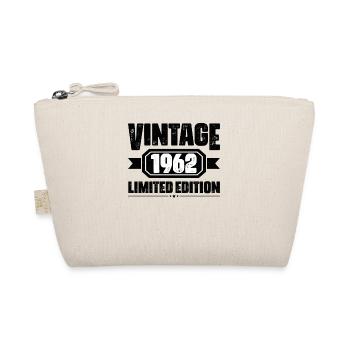 Né en 1962 Vintage Cadeau 58ème anniversaire - Trousse biologique - nature - Devant