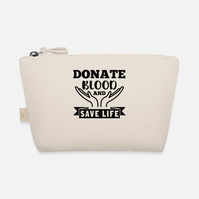 Blutspende Blutspenden Blutspender Bio-Täschchen