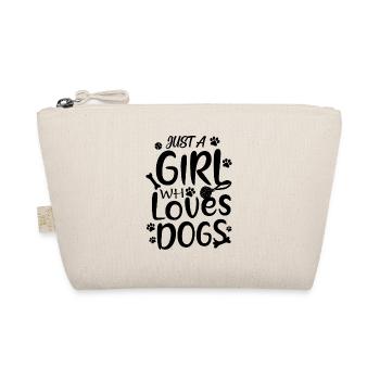 JUSTE UNE FILLE QUI AIME LES CHIENS - Trousse biologique - nature - Devant