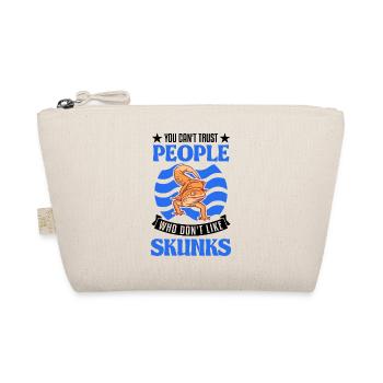 Gecko Gift Leopard Gecko - Organic Pouch - nature - Front