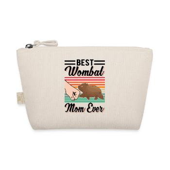 Best Wombat Mom Ever - Organic Pouch - nature - Front