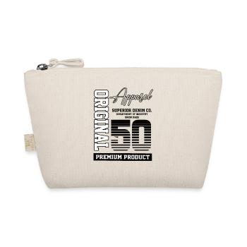 1950 Vintage Birthday Vintage Gift Retro - Organic Pouch - nature - Front