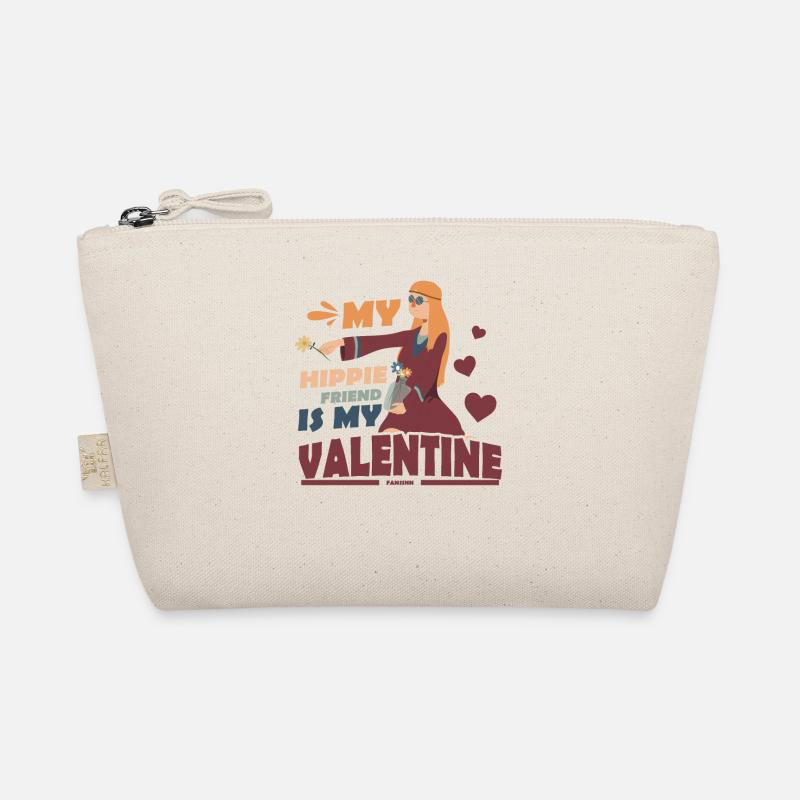 Mon ami hippie est mon Valentin Trousse biologique