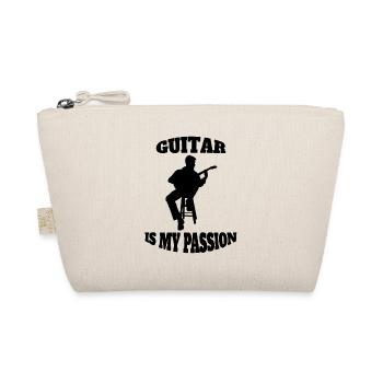 Gitarrist Band Musik Gitarre Musiker Gitarristin - Bio-Täschchen - Natur - Vorne