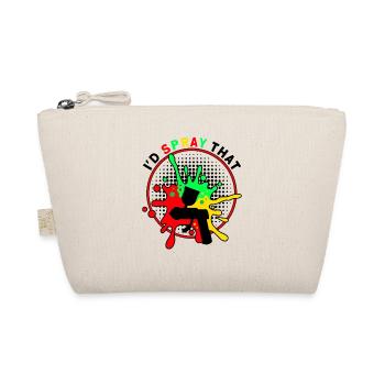Vehicle Painter I Would Spray Gift - Organic Pouch - nature - Front