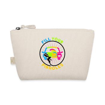 Vehicle Painter I Fill Your Holes Gift - Organic Pouch - nature - Front