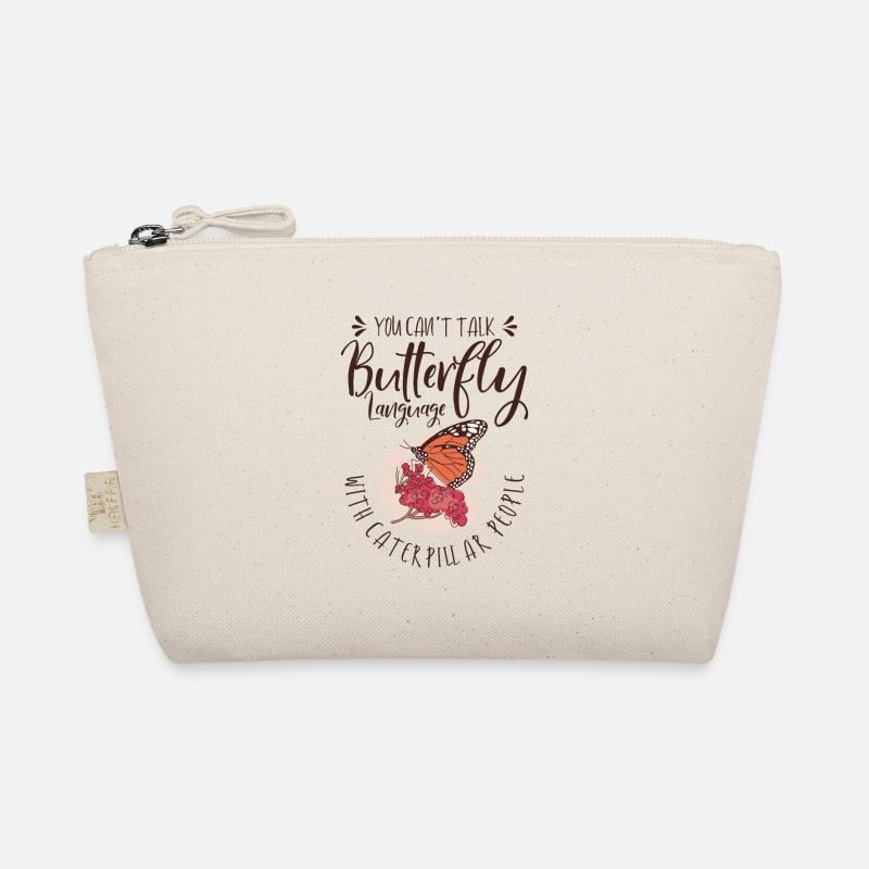 Celestial Art Butterfly Talking Mystical Insect Organic Pouch