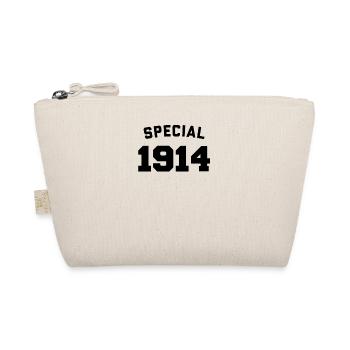 Funny Birthday Special 1914 - Organic Pouch - nature - Front