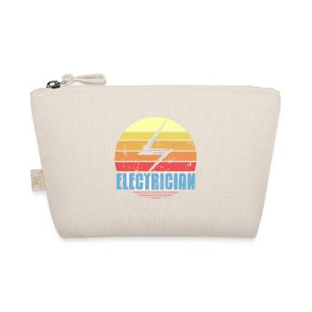 Électricien Rétro Vintage Awesome Cool Designs - Trousse biologique - nature - Devant