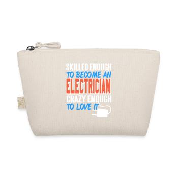 Assez habile pour devenir un électricien cool retro - Trousse biologique - nature - Devant