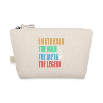 ELECTRICIEN L’HOMME Le Mythe La Légende Cool Rétro - Trousse biologique - nature - Devant