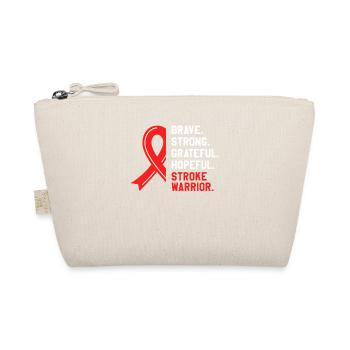 Brave Fort Reconnaissant Espoir Guerrier de l’AVC Conscient - Trousse biologique - nature - Devant