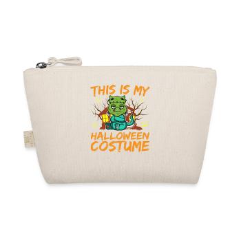 Scary Creepy Animal This Is My Halloween Costume - Organic Pouch - nature - Front