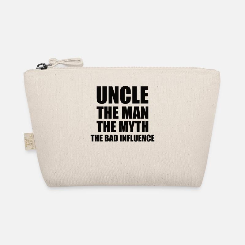 Bester Onkel Schlechter Einfluss Familie Geschenk Bio-Täschchen