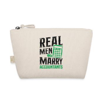 Accountant Bookkeeper Marriage - Bio-Täschchen - Natur - Vorne