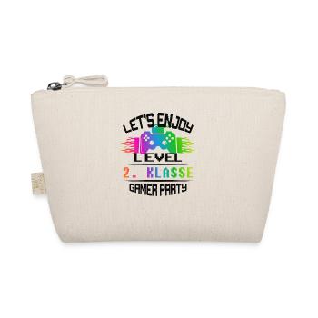 Level 2. CLASS keep calm and game on - Organic Pouch - nature - Front