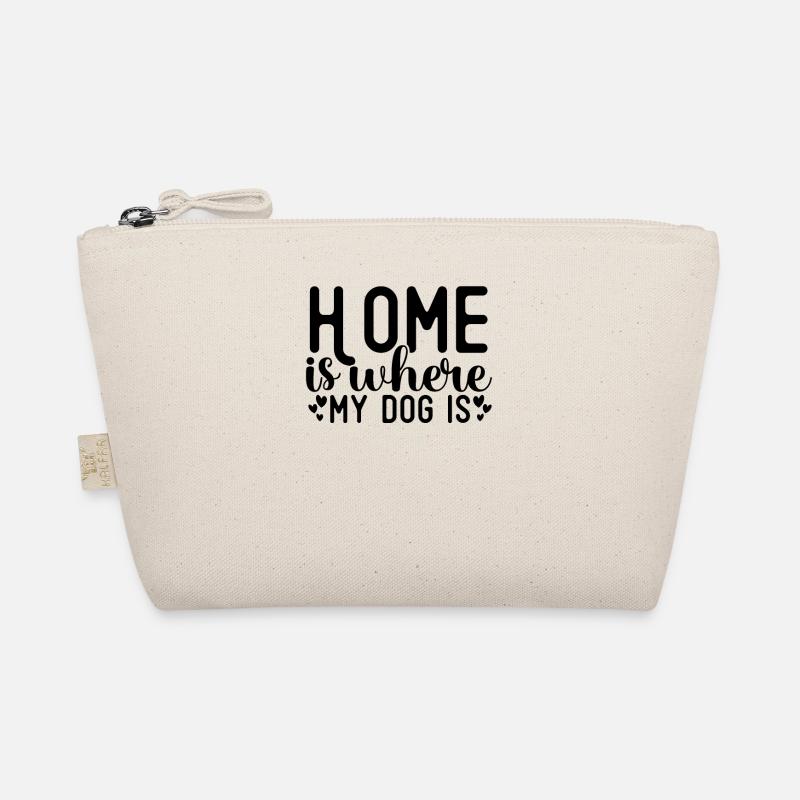 La maison est là où se trouve le chien Trousse biologique