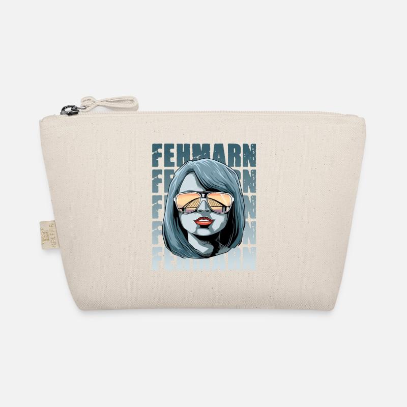 Fehmarn Fehmarnundbrücke Sonnenbrille Bio-Täschchen