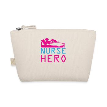 KRANKENSCHWESTER Nurse Hero - Organic Pouch - nature - Front