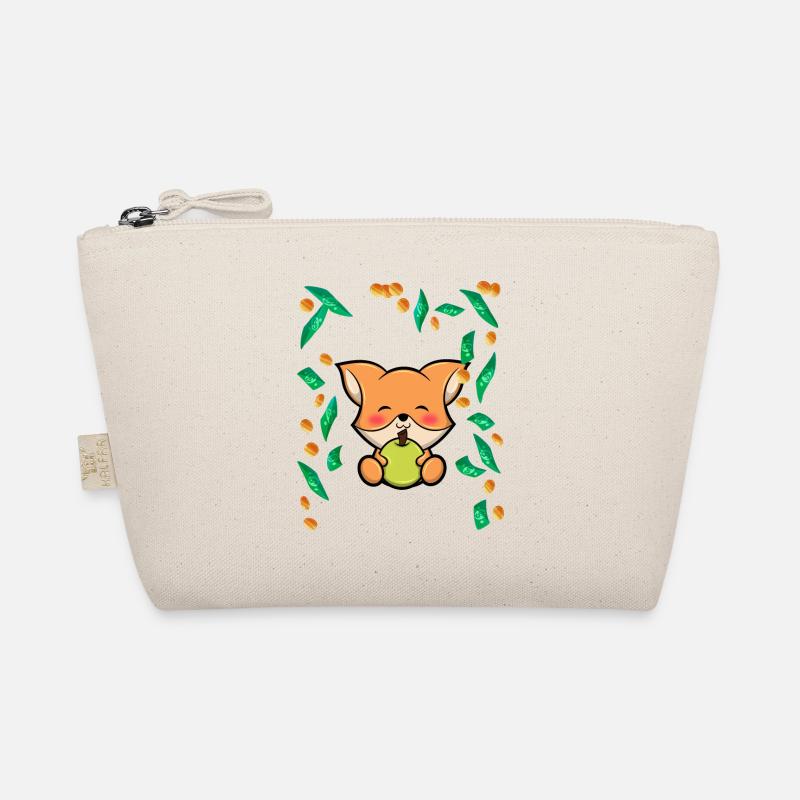 Fuchs Wald Tier Geldregen Bio-Täschchen