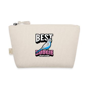 Wellensittich Liebhaber | Vogel Haustiere Geschenk - Bio-Täschchen - Natur - Vorne