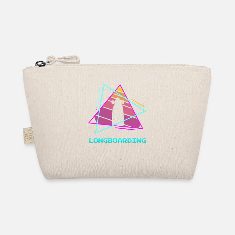 Retro Vintage Classic Longborading Longboard Bio-Täschchen