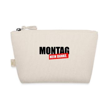 Montag nein Danke - Bio-Täschchen - Natur - Vorne