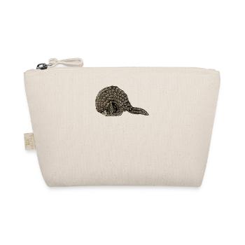 Schuppentier Pangolin Schuppen bedrohtes Tier - Bio-Täschchen - Natur - Vorne