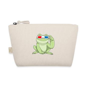 Frog Glasses - Organic Pouch - nature - Front