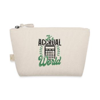 Accountant Bookkeeper Accounting - Organic Pouch - nature - Front