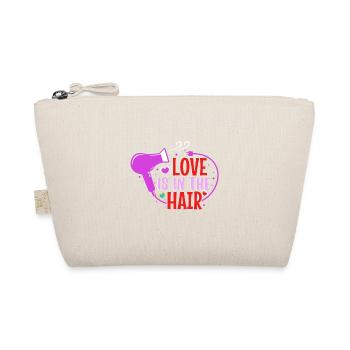 Love Is In The Hair - Organic Pouch - nature - Front