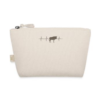 Wildebeest heartbeat - Organic Pouch - nature - Front