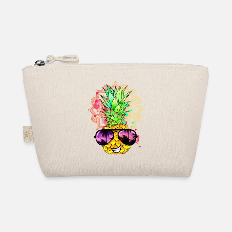 Ananas Mandala Bio-Täschchen