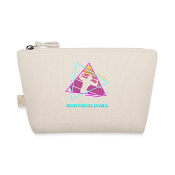Rétro Vintage Classique Musculation Bodybuilder - Trousse biologique - nature - Devant