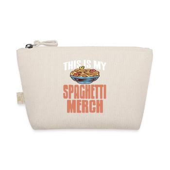 This Is My Spaghetti Merch Cool Retro Spag Lover - Organic Pouch - nature - Front