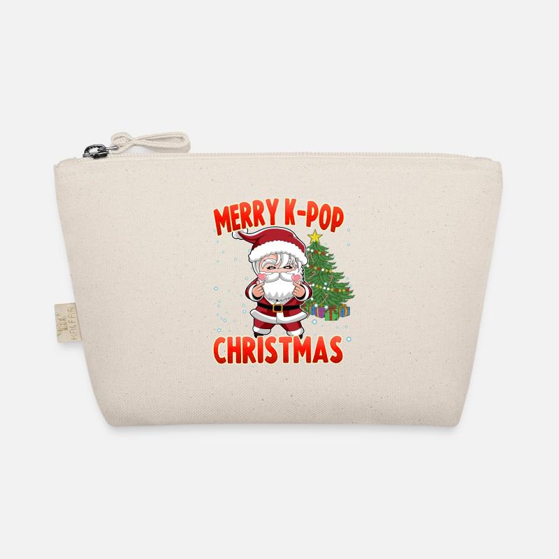 Teens K-Pop Design Weihnachten Bio-Täschchen