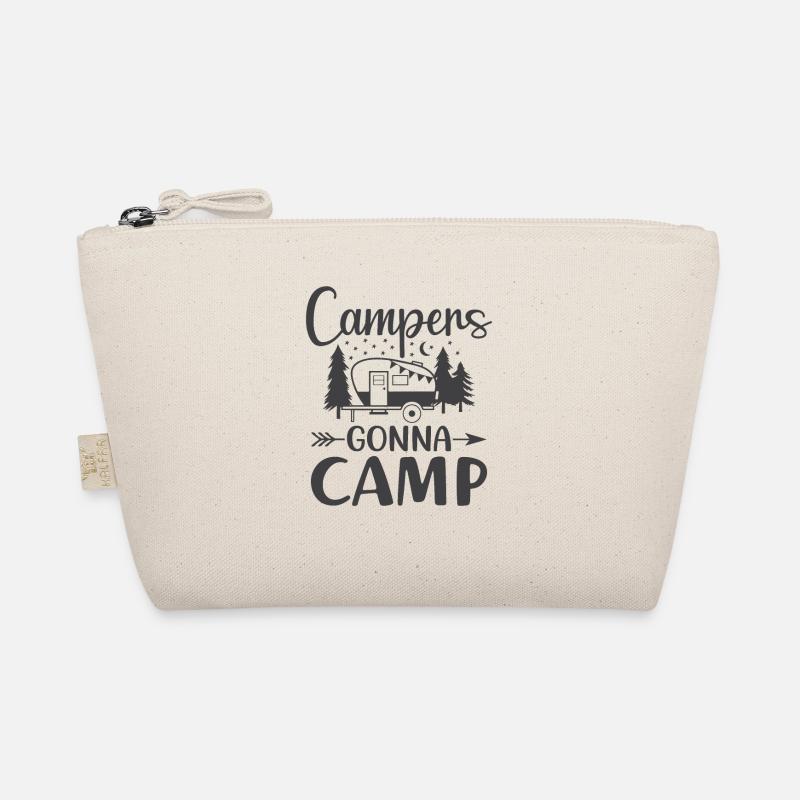 Camper werden campen Camping Bio-Täschchen