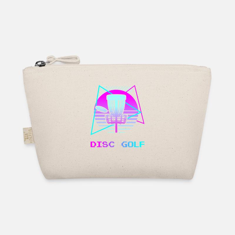 Retro Vintage Classic Disc Golf Player Bio-Täschchen