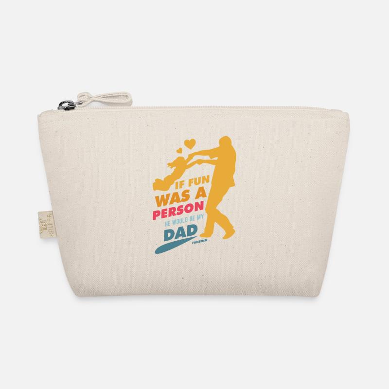 Papa Tochter Kind Vatertag Mädchen Geschenk Bio-Täschchen