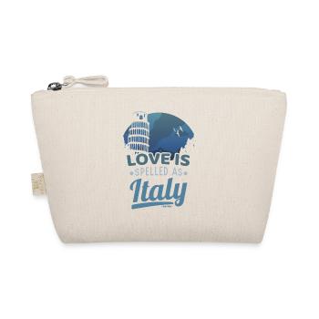 Italy Italian Flag Italia Gift - Organic Pouch - nature - Front