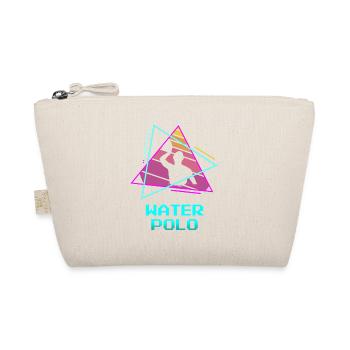 Retro Vintage Classic Water Polo Player - Bio-Täschchen - Natur - Vorne