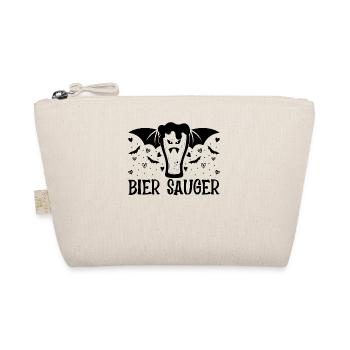 Bier Vampir Bier Fledermausflügel Halloween Bier S - Bio-Täschchen - Natur - Vorne