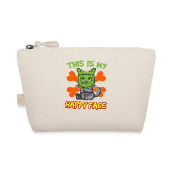 C’est mon visage heureux drôle de monstre d’Halloween - Trousse biologique - nature - Devant