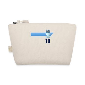 Greece Hellas Greece Greek Football - Organic Pouch - nature - Front