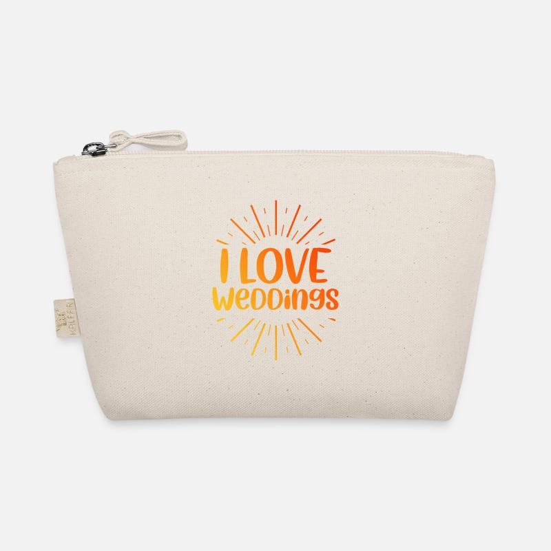 I love wedding Organic Pouch