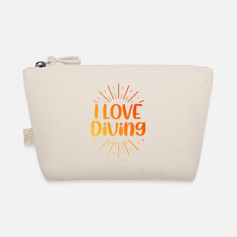 I love diving Organic Pouch
