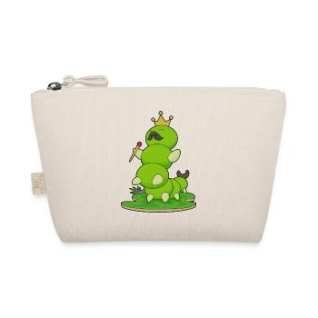 Caterpillar Crown - Organic Pouch - nature - Front