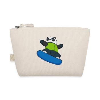 Panda Snowboarder Snowboard - Trousse biologique - nature - Devant